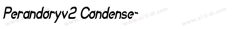 Perandoryv2 Condense字体转换